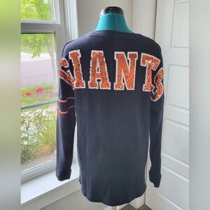 PINK VICTORIA'S SECRET MLB COLLECTION SAN FRANCISCO GIANTS SWEATSHIRT WOMEN XS